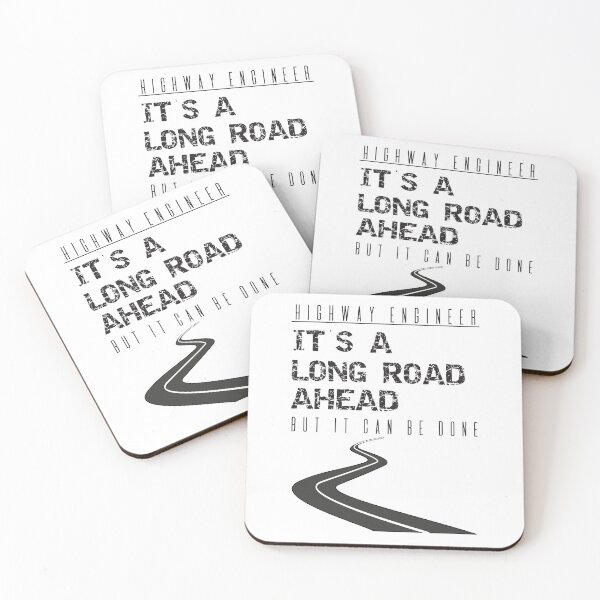 Item preview, Highway Engineer It's A Long Road Ahead But It Can Be Done designed and sold by 4AllTimes.