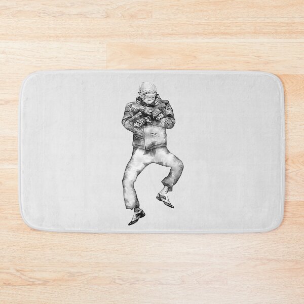 Item preview, Bernie Mittens Funny Meme Face Mask Design designed and sold by aventi24.