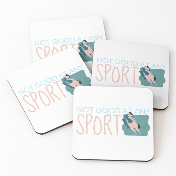 Item preview, Not Good At Any Sport Couch Design designed and sold by SweetAndSpice.