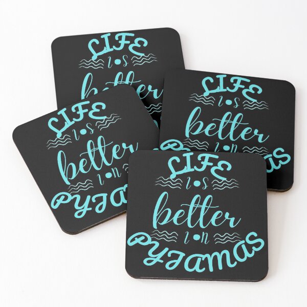 Item preview, Life Is Better In Pyjamas designed and sold by Vibing-Right.