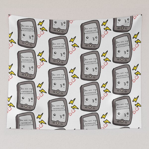 Item preview, Cute Mobile You Are My Favorite Notification - Funny designed and sold by mewsis.