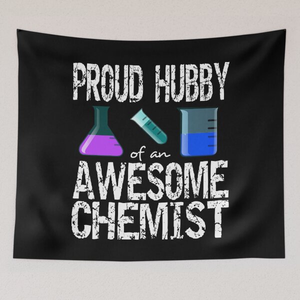 Item preview, Proud hubby of an awesome chemist designed and sold by CraftsforKai.