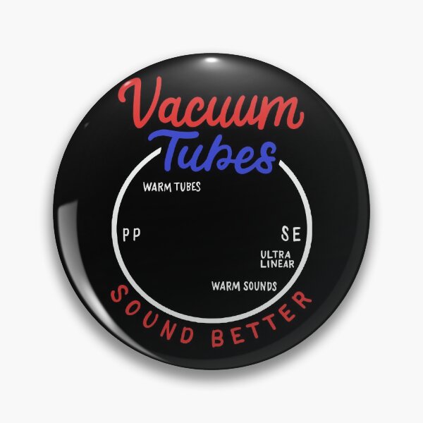 Item preview, Vacuum Tubes Sound Better | Analog Music Lover designed and sold by Dancing Dolphin Crafts.