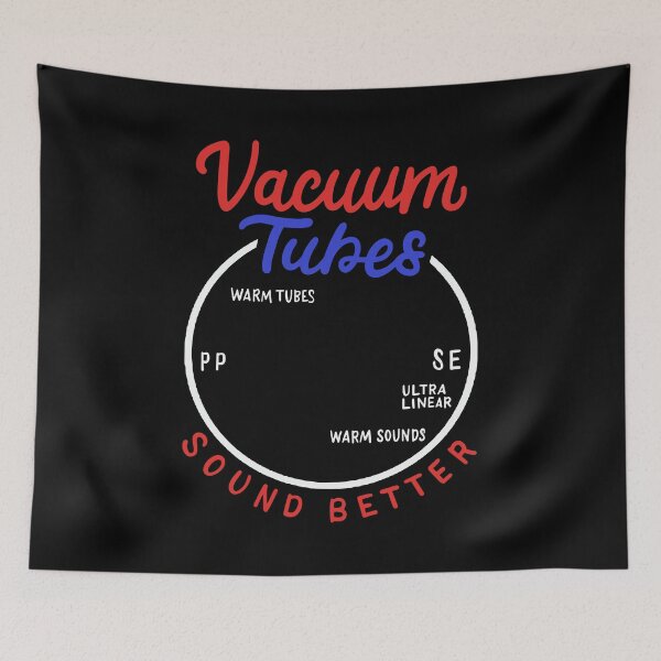 Item preview, Vacuum Tubes Sound Better | Analog Music Lover designed and sold by Dancing Dolphin Crafts.