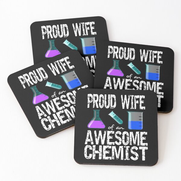 Item preview, Proud wife of an awesome chemist designed and sold by CraftsforKai.