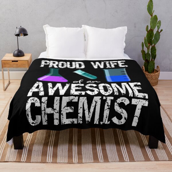 Item preview, Proud wife of an awesome chemist designed and sold by CraftsforKai.