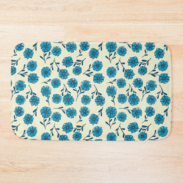 Item preview, Pretty Posies Teal Small designed and sold by Jeridale.