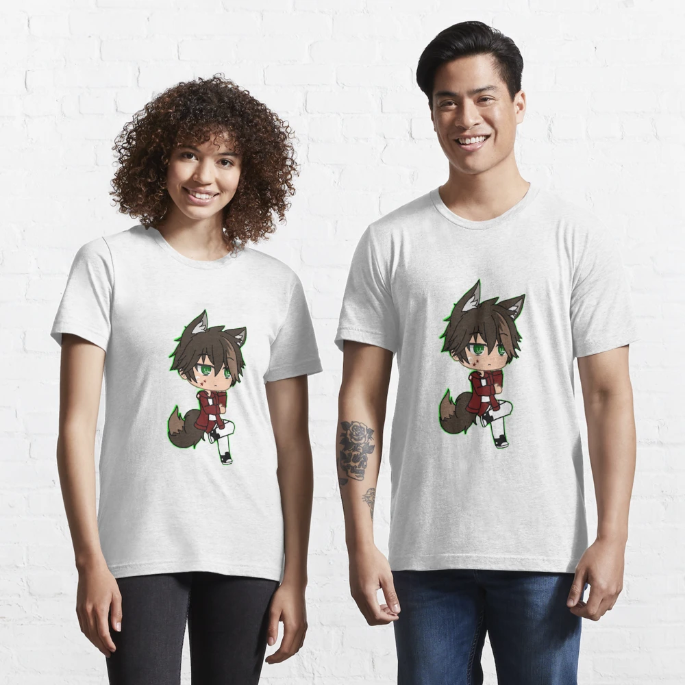 Camiseta Família Gacha Life Afton - Gacha Life Teen Gif Eng