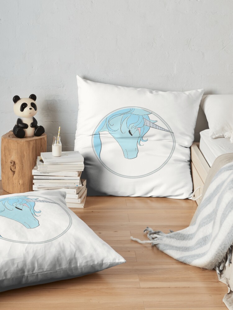 Alternate view of The Last Unicorn Floor Pillow