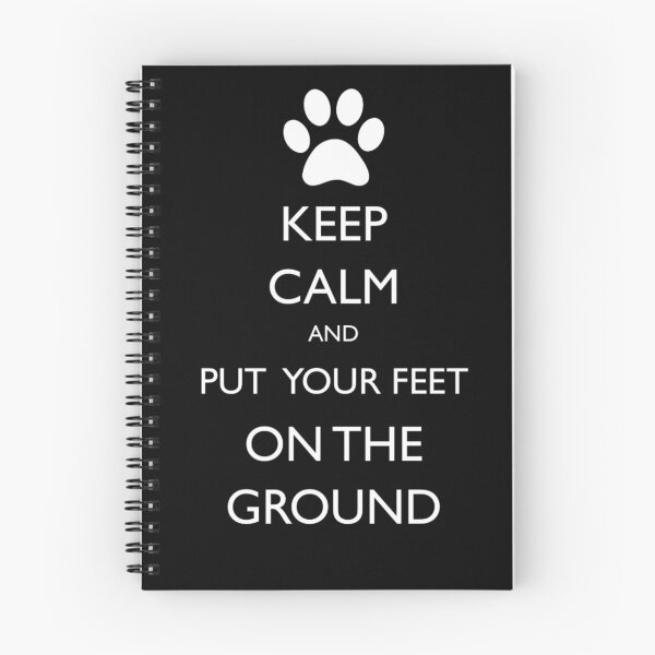 Item preview, Keep Calm and Put Your Feet on the Ground designed and sold by Lady Eva's Shop.