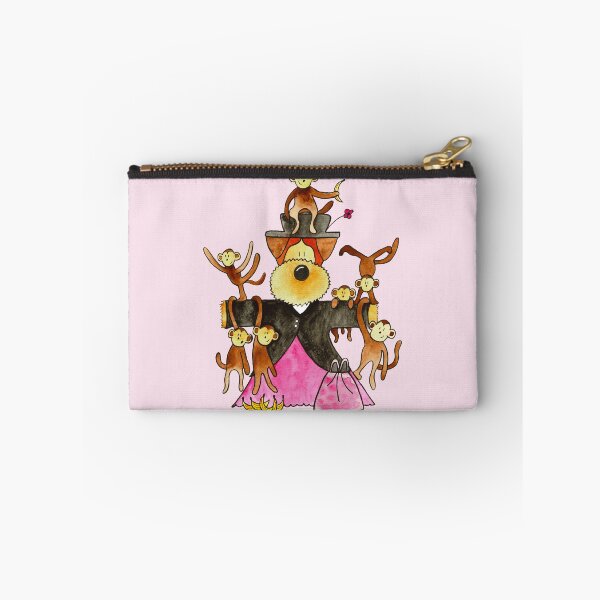 Item preview, Monkey Nanny - Funny Dog Illustration designed and sold by HalloMolly.