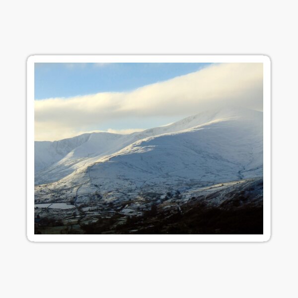 Item preview, mountain covered in snow designed and sold by KathleenDawson.