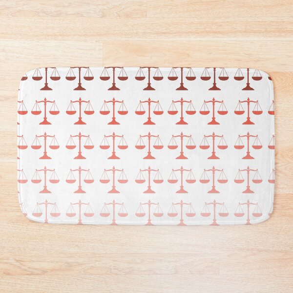 Item preview, Pink Law Scales of Justice - Law designed and sold by lolalistic.