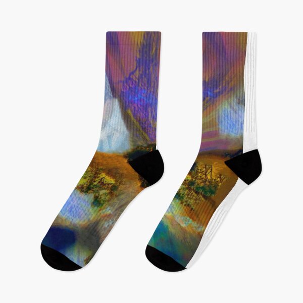 Item preview, The Crystal Cities Fairy Abstract Art designed and sold by Earthchild8888.