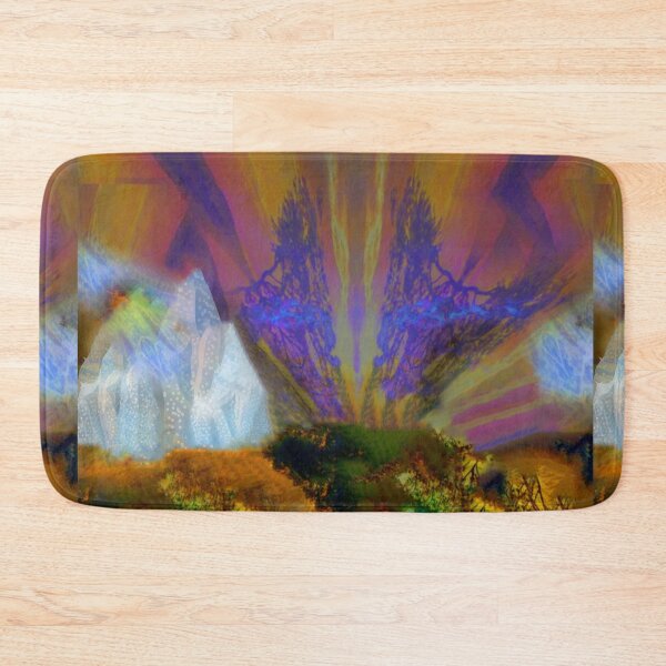 Item preview, The Crystal Cities Fairy Abstract Art designed and sold by Earthchild8888.