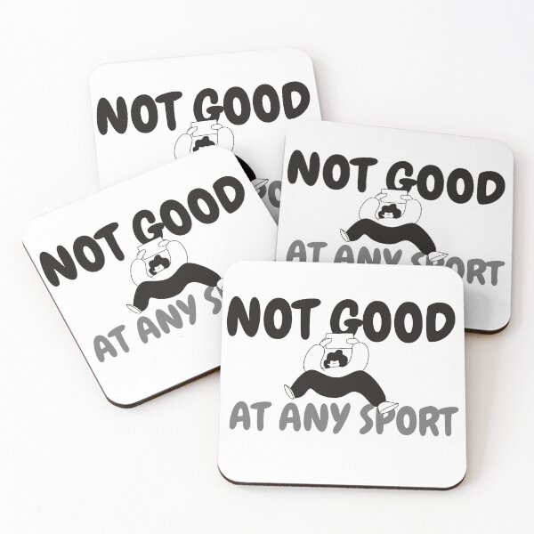 Item preview, Not Good At Any Sport Lazy Guy Design designed and sold by SweetAndSpice.
