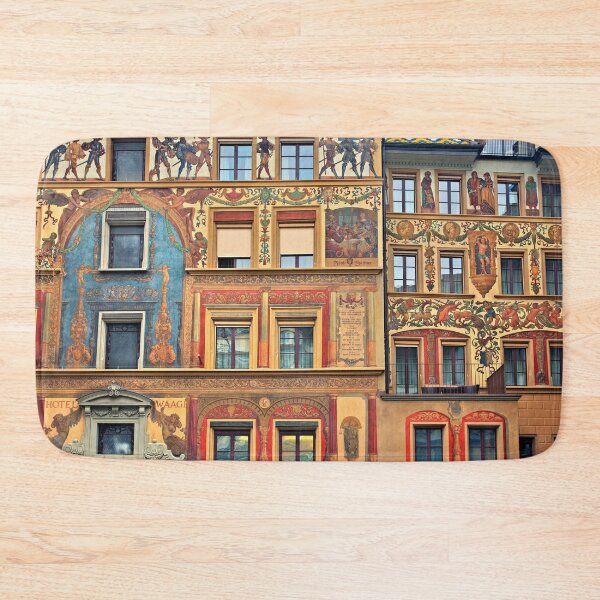 Item preview, A colorful facade in Lucerne designed and sold by Hercules Milas.