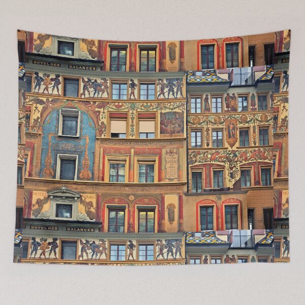 Item preview, A colorful facade in Lucerne designed and sold by Hercules Milas.
