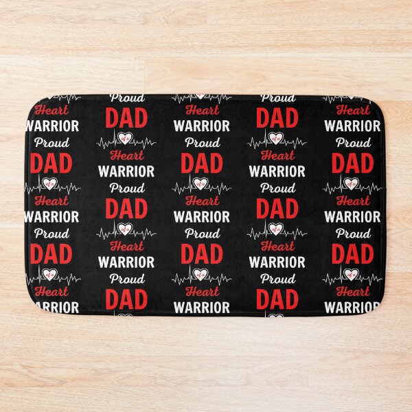 Item preview, Proud DAD Heart WARRIOR designed and sold by JKshopcrafts.