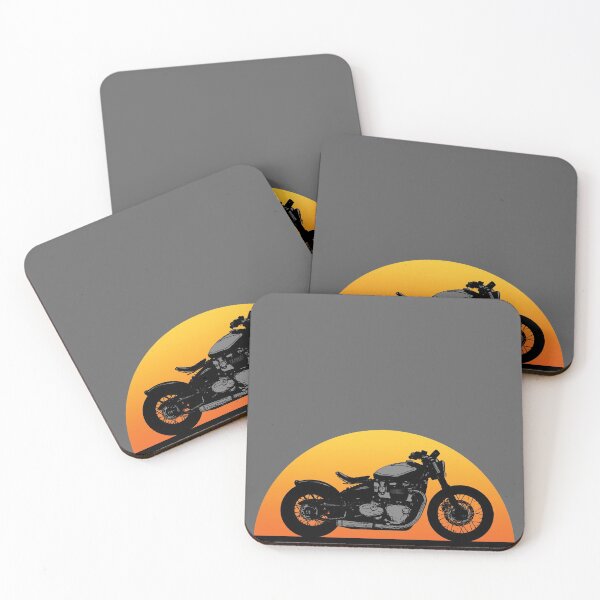 Item preview, Bobber motorcycle illustration designed and sold by M3EX.