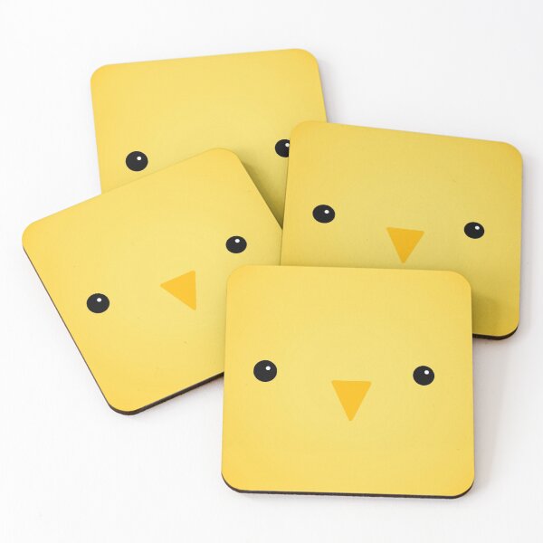 Item preview, Cute yellow chick face designed and sold by emDesign123.