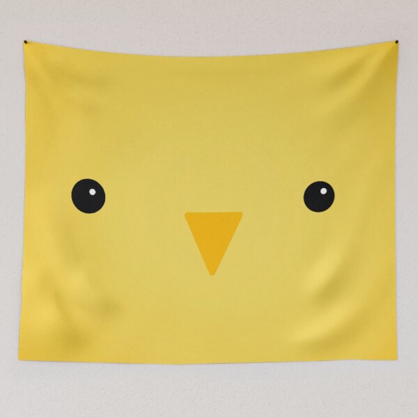Item preview, Cute yellow chick face designed and sold by emDesign123.