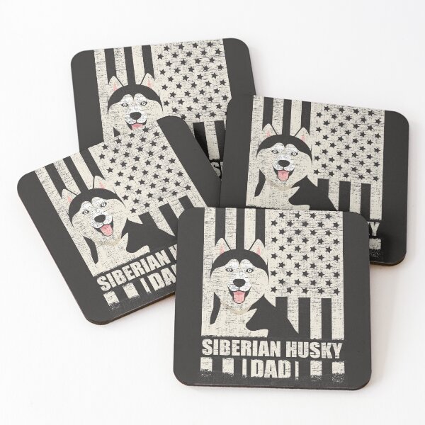 Item preview, Siberian Husky DAD designed and sold by stuff-n-stuff.