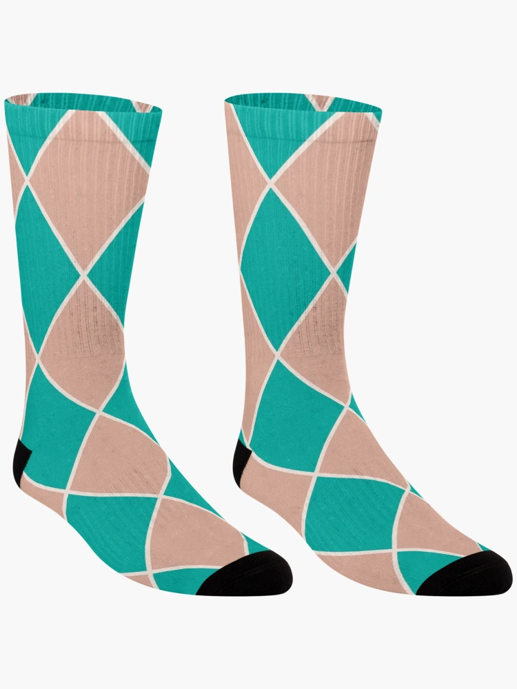 Thumbnail 3 of 5, Socks, Geometric quadrangle pattern designed and sold by EngineerGoC.