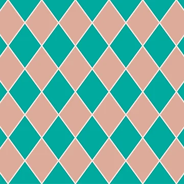 Artwork thumbnail, Geometric quadrangle pattern by EngineerGoC