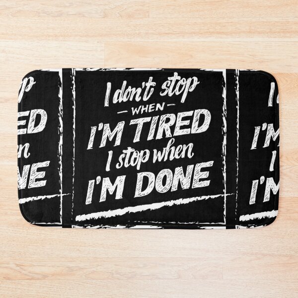 Item preview, I stop when I'm done designed and sold by EzzatAbuShanap.