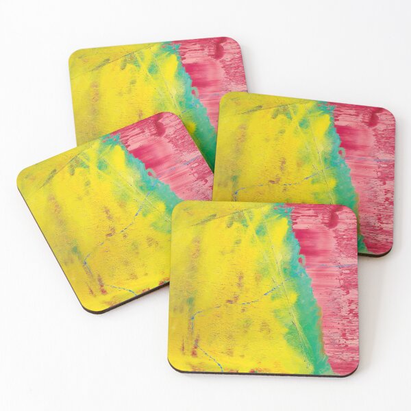 Item preview, Yellow and Pink Abstract designed and sold by click4collage.
