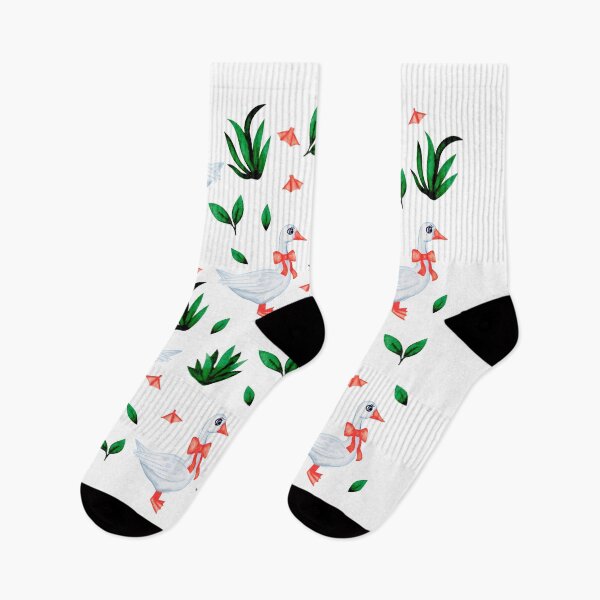 Item preview, Goose in greenery designed and sold by Natalia  Khlebneva.