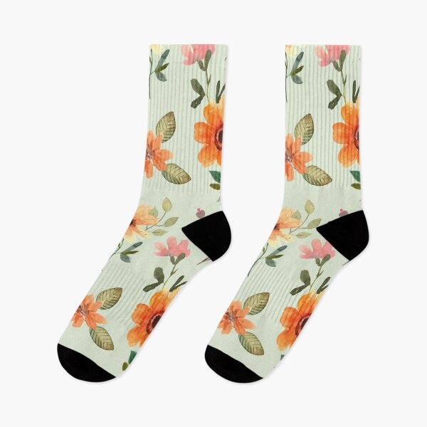 Item preview, Seamless Orange Flowers Pattern Art designed and sold by JTS STORE.