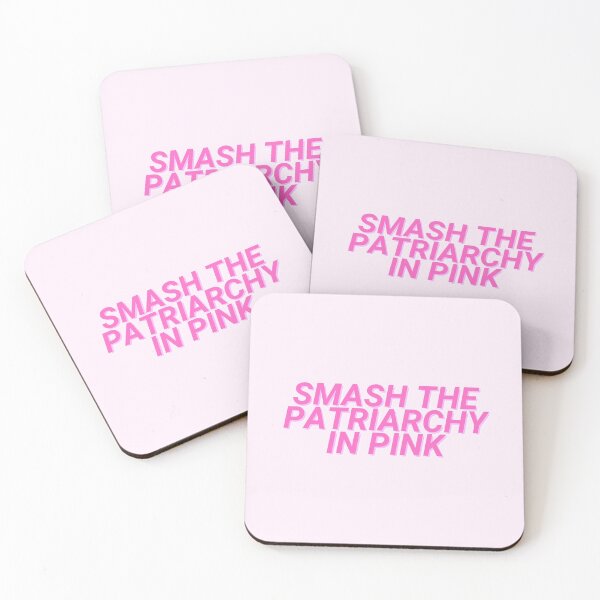 Item preview, Smash the patriarchy in pink - Pink Aesthetic designed and sold by WanderAesthetic.