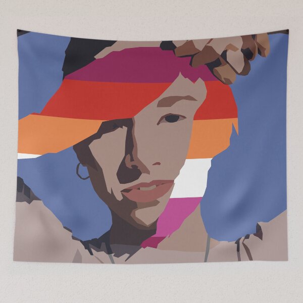 Item preview, Jules Vaughn Lesbian Flag designed and sold by egleruta.