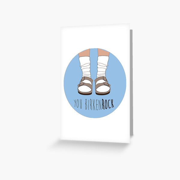 Birken-rock Greeting Card