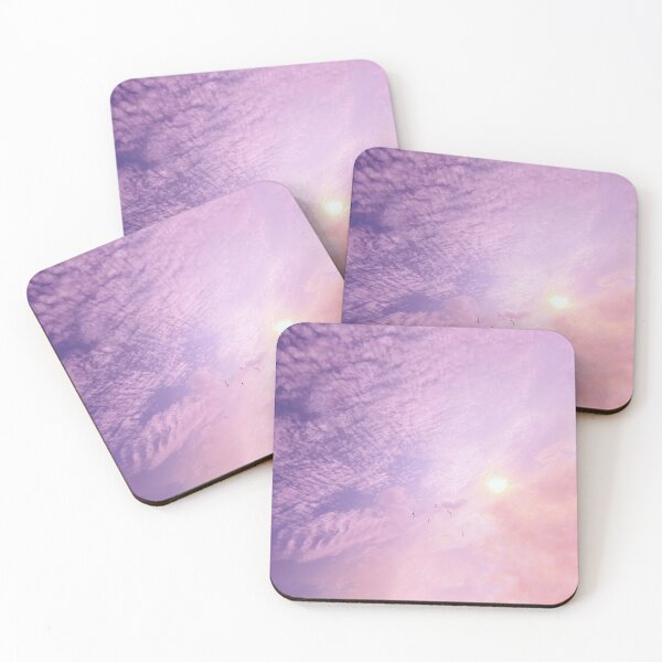 Item preview, Freedom  Birds in pink sky designed and sold by J sora.