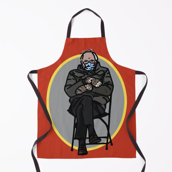 Item preview, Bernie Sanders Memes Folding Chair Oval designed and sold by ellenhenry.