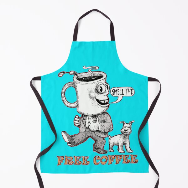 Item preview, Smell the Free Coffee designed and sold by linden lorenson.