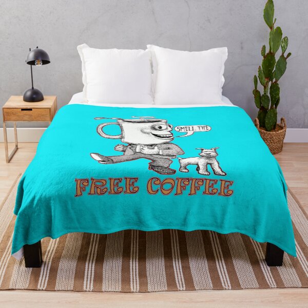 Item preview, Smell the Free Coffee designed and sold by linden lorenson.
