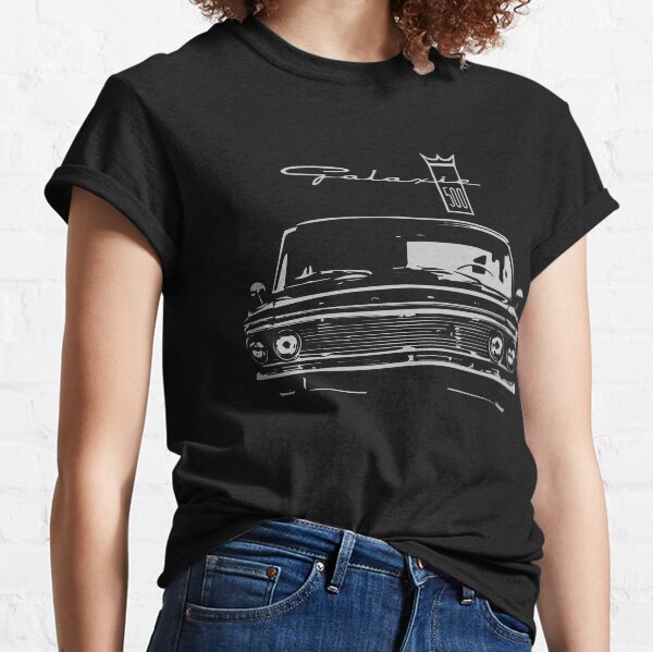 S/S Drag Thunderbolt Fairlane Galaxie 500 406 427 Ford Factory Flyers T-Shirt 
