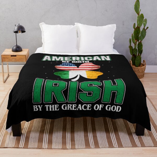 Item preview, American by Born Irish by the Grace of God designed and sold by Mariano Topno.
