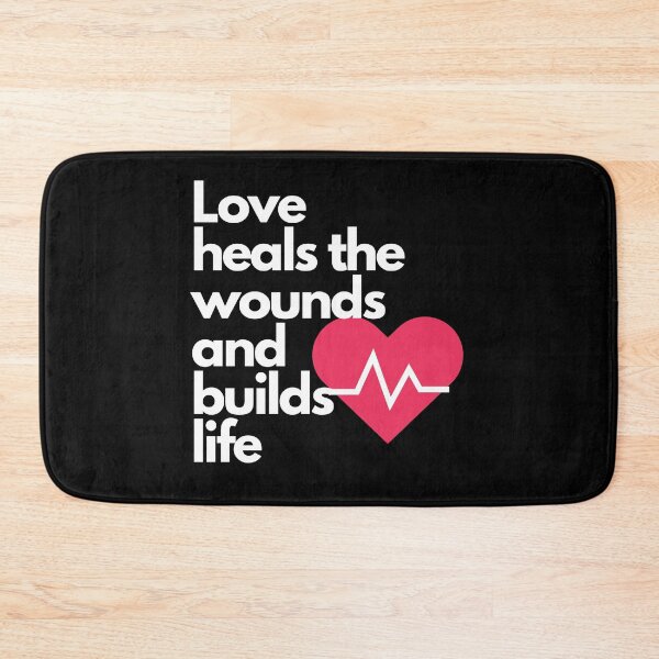 Item preview, Love heals the wounds and builds life - Cool Sticker designed and sold by joejiing.