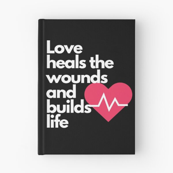 Item preview, Love heals the wounds and builds life - Cool Sticker designed and sold by joejiing.