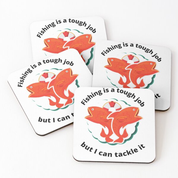 Item preview,  Fishing is a tough but I can tackle it  designed and sold by Bubblegirl17.