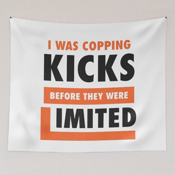 Item preview, I was copping kicks before they were limited designed and sold by vickiknopp.