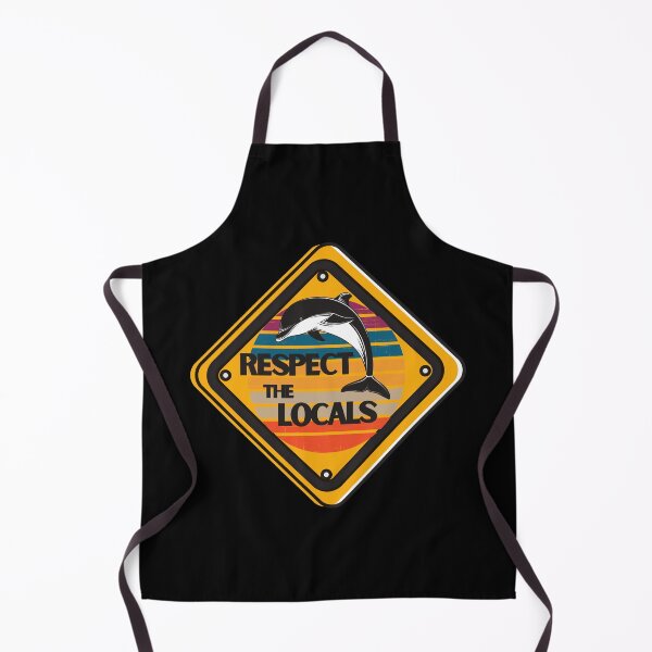 Item preview, respect the locals dolphin designed and sold by mikoala50.