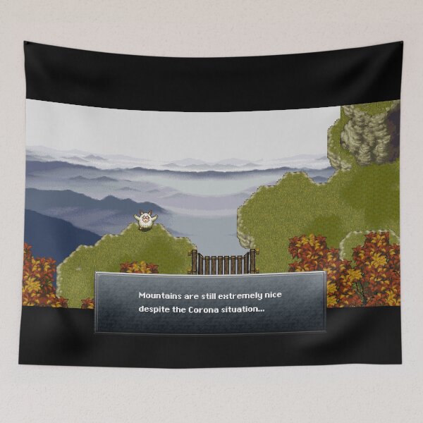 Item preview, Mountains are still nice despite Corona (Chrono Trigger) designed and sold by ChillerTyp.