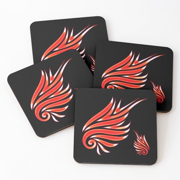 Item preview, Tribal wings phoenix fire designed and sold by Ciprianos.