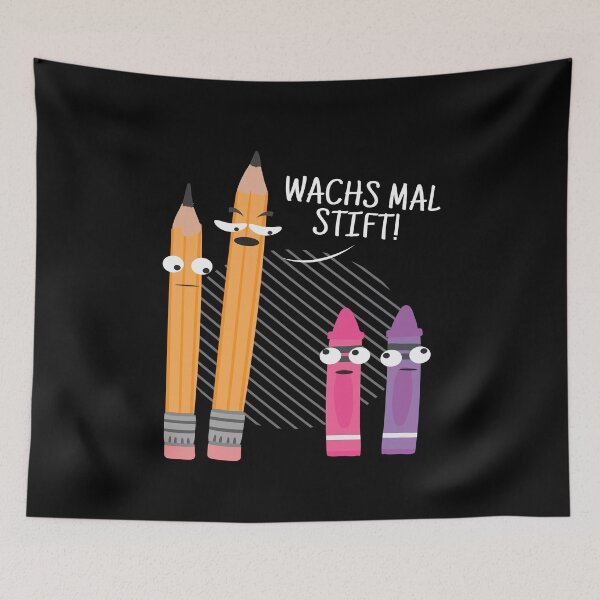 Item preview, Wachs Mal Stift Teacher Pupil designed and sold by MooonTees.